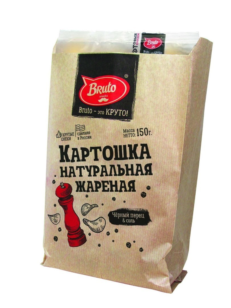 Картофель «Бруто» черный перец 130 гр. в Грозном