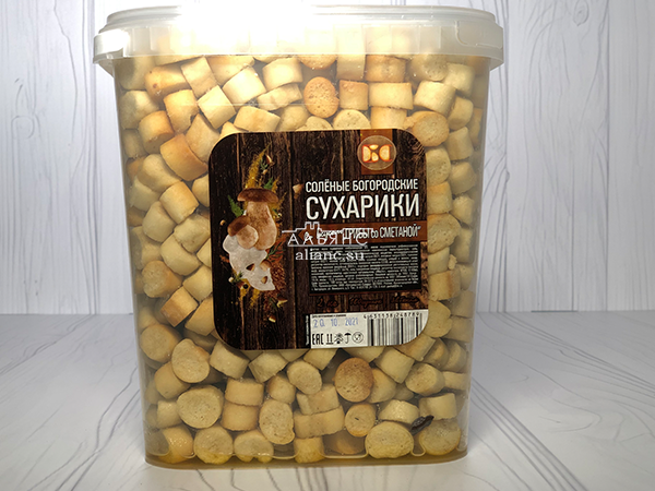 Сухарики с грибами и сметаной в Грозном