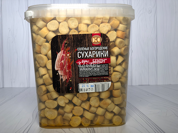 Сухарики с беконом в Грозном