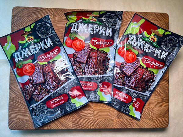 Джерки из индейки "Баффало" 45 гр. в Грозном