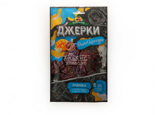 Царский полосатик с кунжутом: Джерки из индейки 