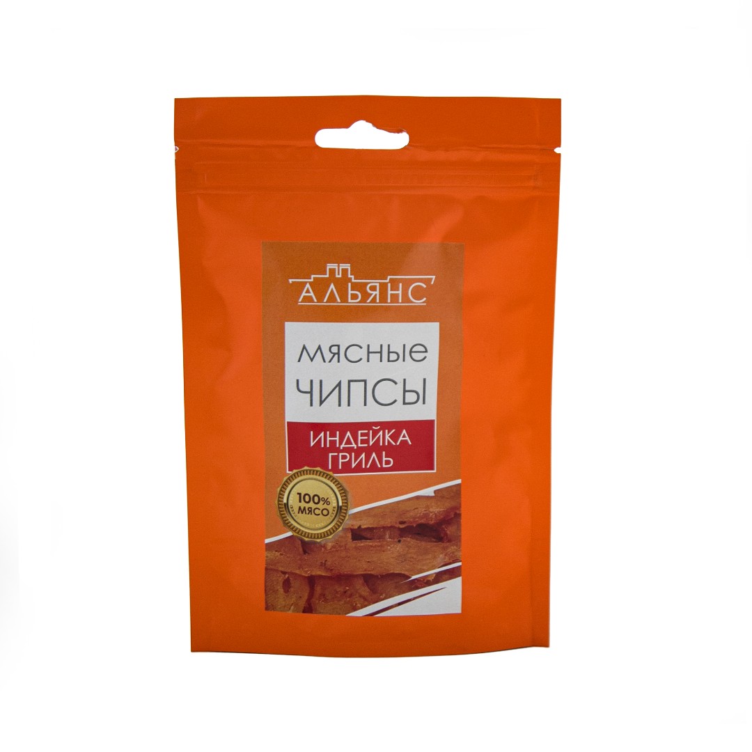 Мясо (АЛЬЯНС) вяленое индейка "Гриль" 50 гр. в Грозном