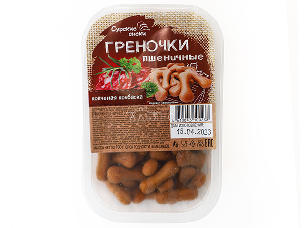 Сурские (ПШЕНИЧНЫЕ) Копченая колбаска (100 гр) в Грозном