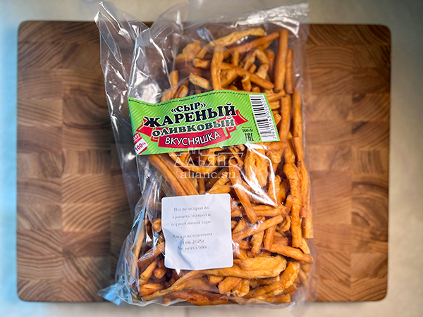 Жареный сыр "ВКУСНЯШКА" (Оливковый) 500гр. в Грозном