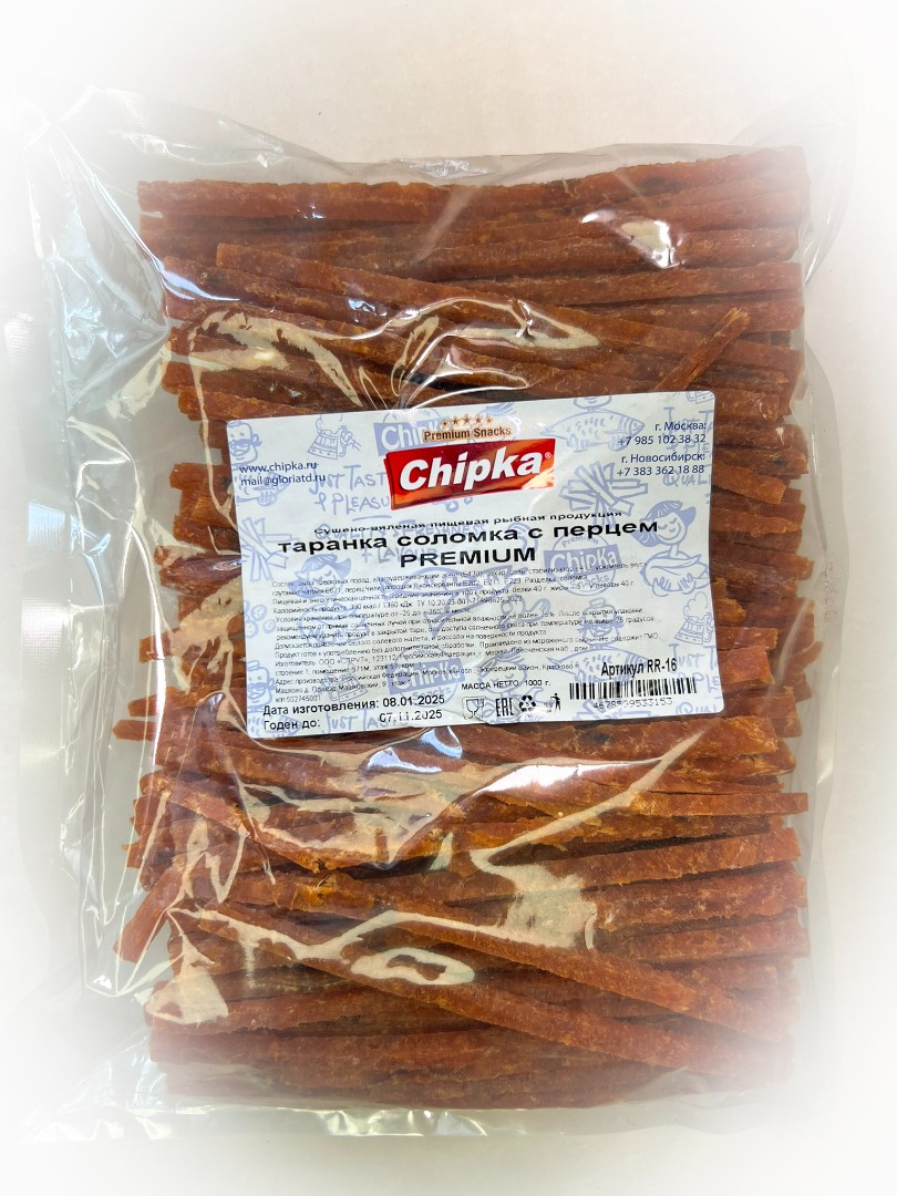 Таранка с перцем (соломка) (Chipka ПРЕМИУМ) в Грозном