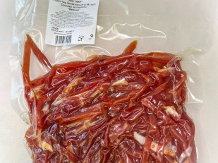 Камбала (рваная): Мясо Соломка свиная 