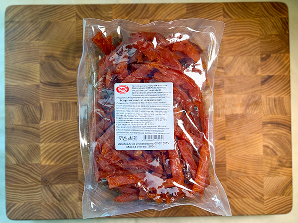 Продукт из мяса птиц "КАРПАЧЧО с АДЖИКОЙ" с/к "ООО БАЛТИКА" (Калининградская обл.) в Грозном