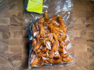 Шашлычок из карася холодного копчения: Жареный сыр СПАГЕТТИ 