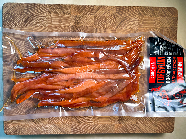 Горбуша соломка по-корейски в Грозном