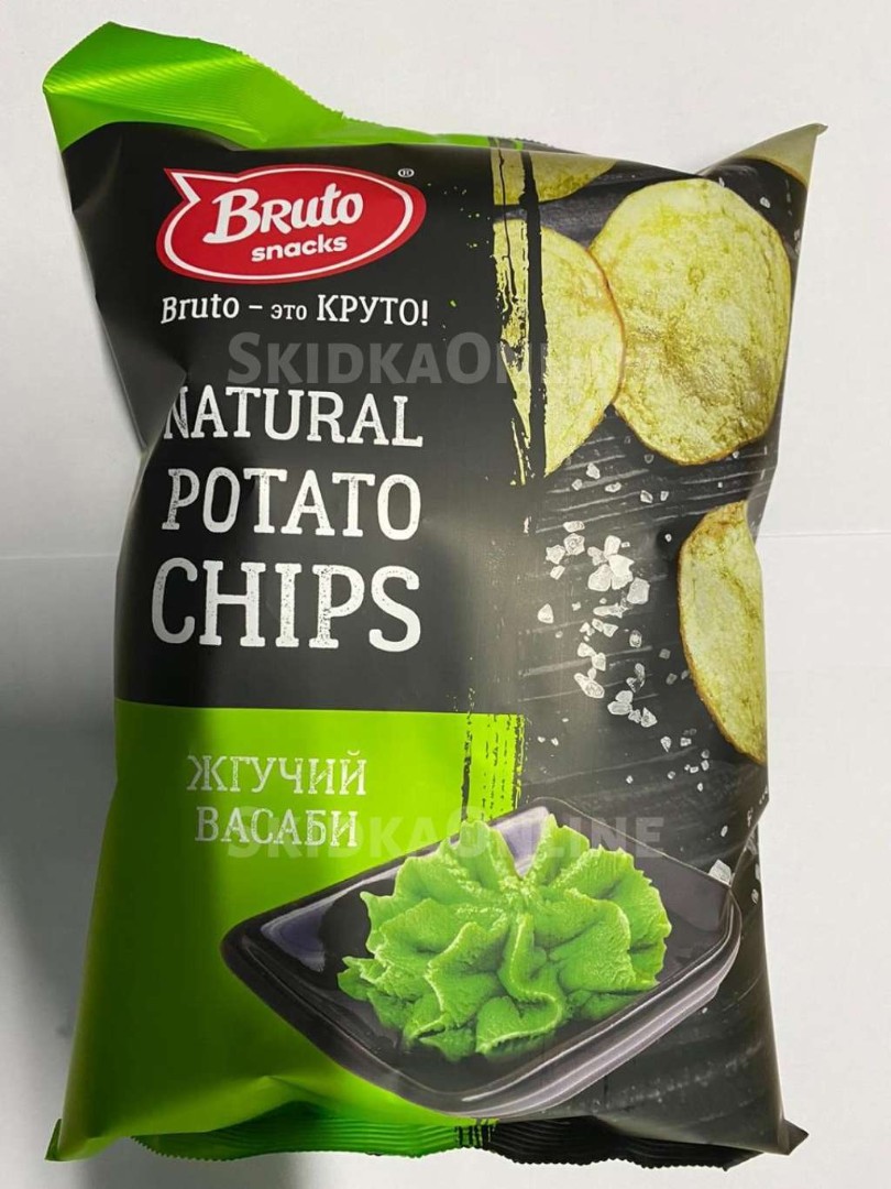 Картофель «Бруто» со вкусом васаби 70 гр. в Грозном